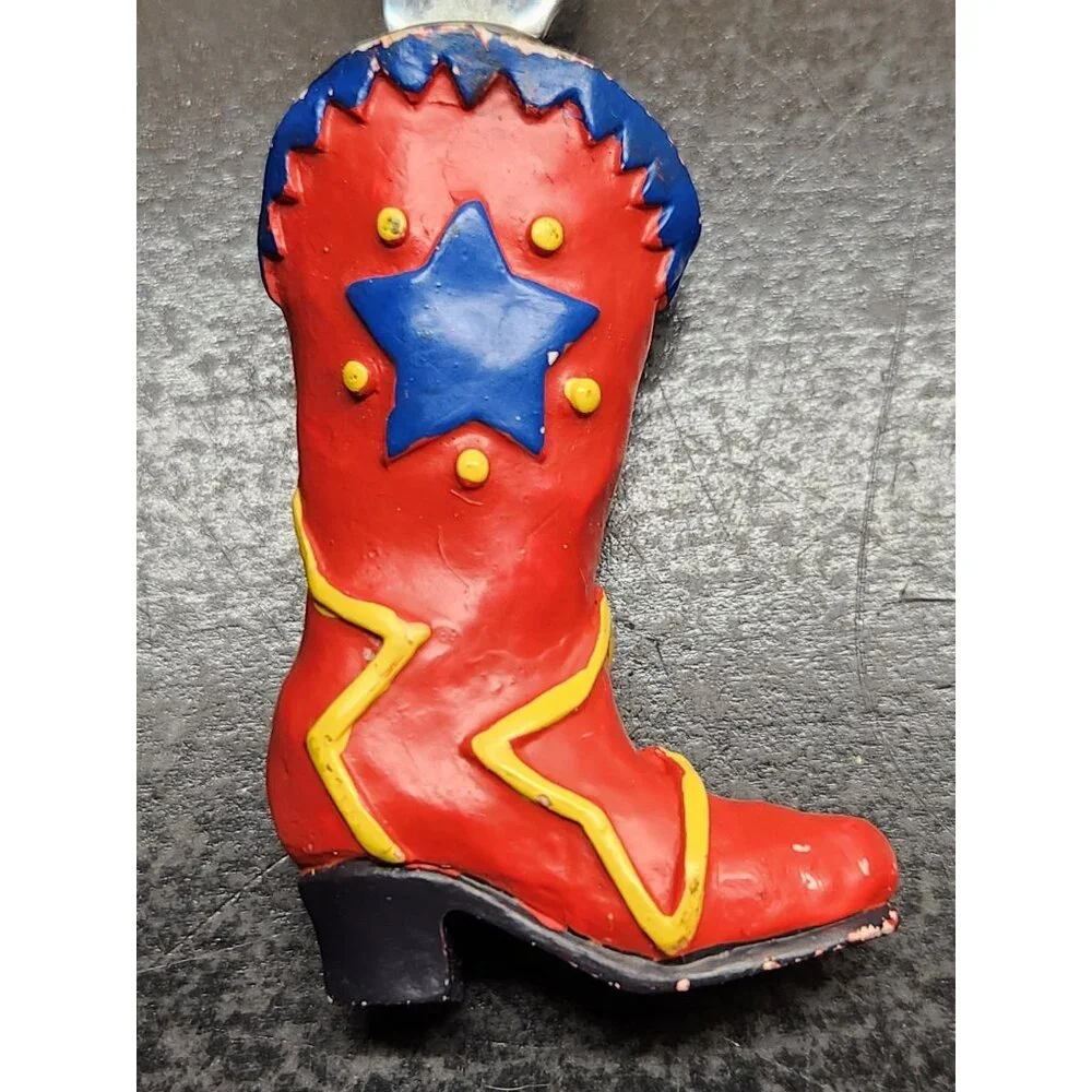 Boston Warehouse Boot-Themed Stainless Steel Cheese Spreaders Set -‎ 4 Pieces